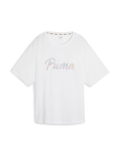 Se PUMA Funktionsbluse  blå / lilla / orange / hvid ved About You