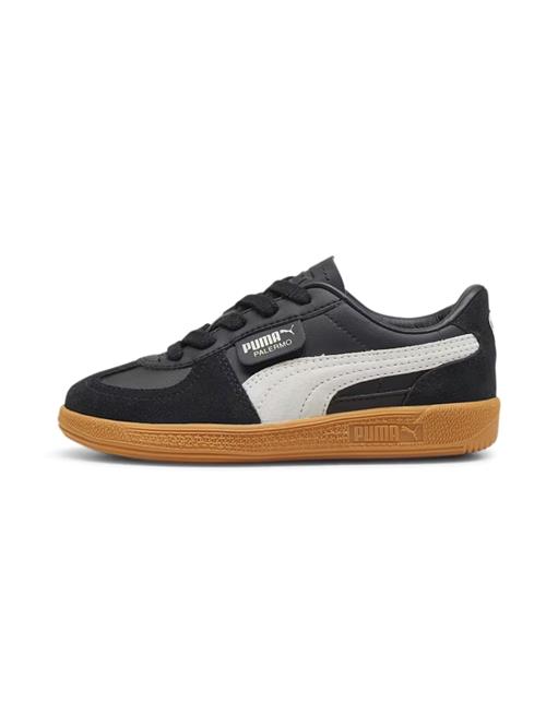 Se PUMA Sneakers 'Palermo'  lysegrå / sort / hvid ved About You