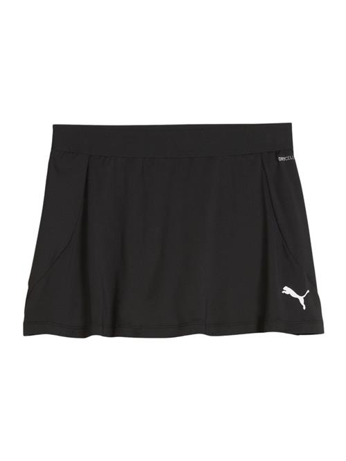 PUMA Sportsnederdel 'TeamGOAL'  sort / hvid