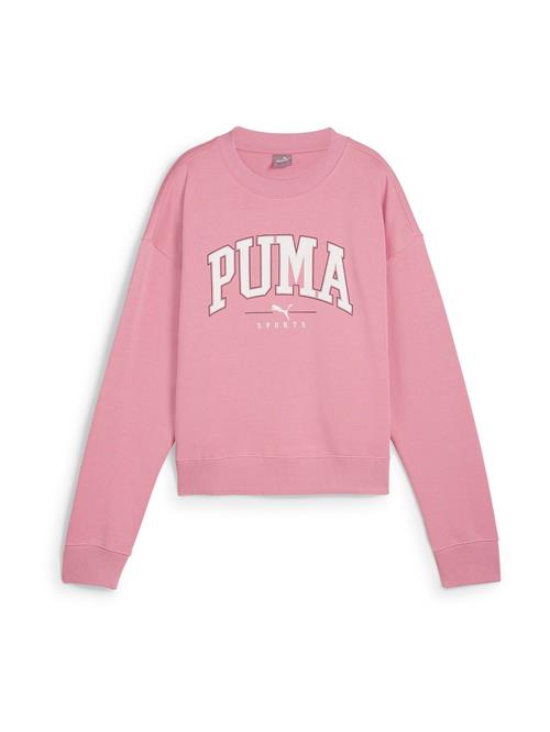 Se PUMA Sweatshirt 'Squad'  pitaya / sort / hvid ved About You