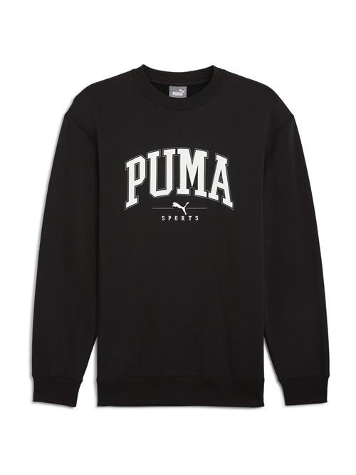 Se PUMA Sweatshirt 'Squad'  sort / hvid ved About You