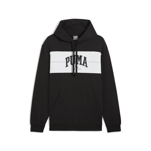 Se PUMA Sweatshirt 'SQUAD'  sort / hvid ved About You