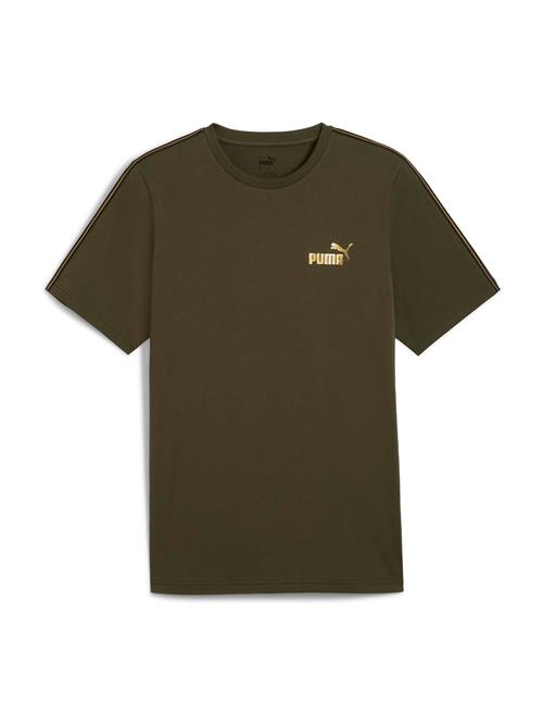 PUMA Shirts 'ESS'  guld / oliven