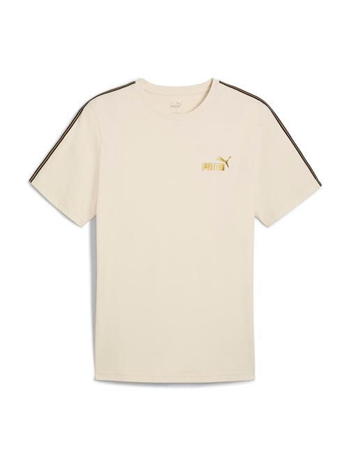 PUMA Shirts 'ESS'  guld / sort / offwhite