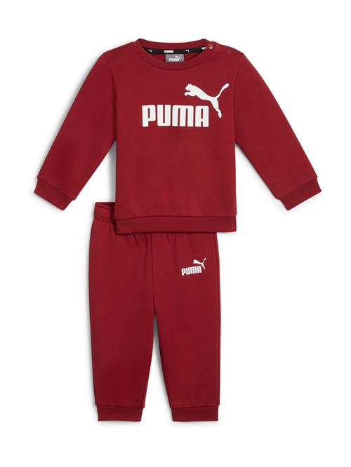 PUMA Joggingdragt 'Minicats Essential'  carminrød / hvid