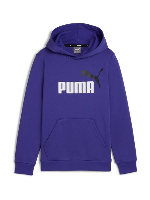 PUMA Sweatshirt 'Essentials+'  indigo / sort / hvid