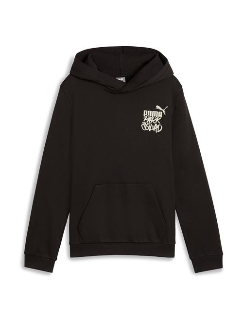 Se PUMA Sweatshirt 'ESS+'  lysebeige / sort ved About You