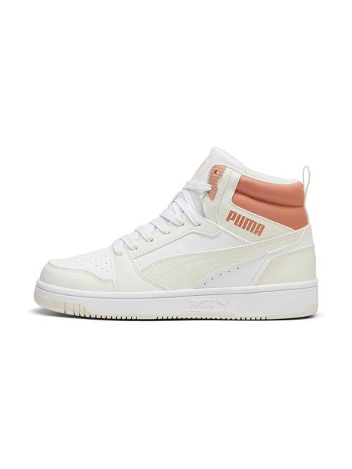 Se PUMA Sneaker high 'Rebound v6'  elfenben / rustrød / hvid ved About You