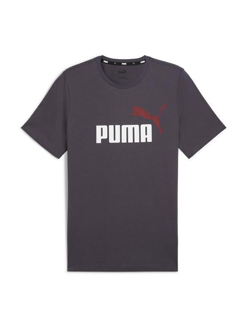 PUMA Funktionsskjorte 'ESS'  antracit / rød / hvid