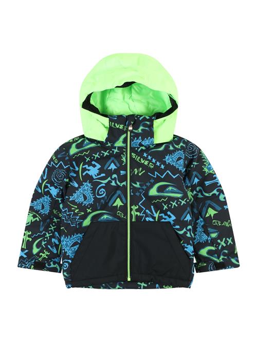 QUIKSILVER Udendørsjakke 'LITTLE MISS'  navy / lyseblå / lime / sort