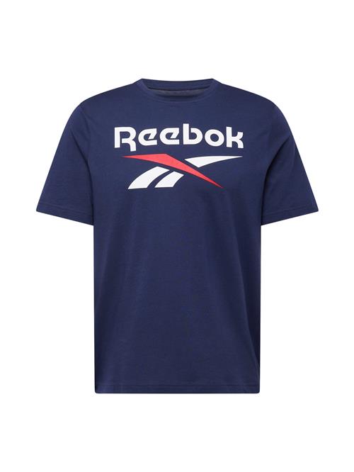 Se Reebok Funktionsskjorte 'IDENTITY'  navy / rød / hvid ved About You