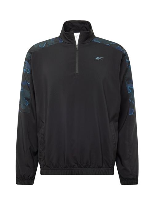 Reebok Sportsweatshirt 'TRAIN MOTION'  blå / grøn / sort