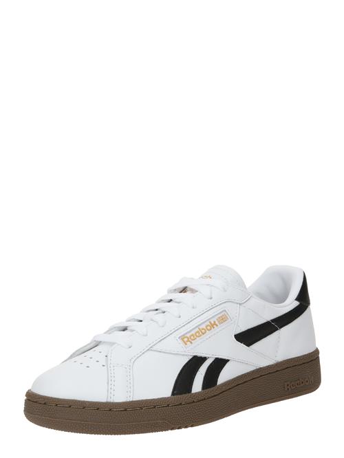 Reebok Sneaker low 'CLUB C GROUNDS'  safran / sort / hvid