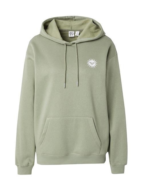 Se ROXY Sweatshirt 'SURF STOKED'  pastelgrøn / offwhite ved About You