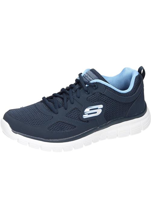 SKECHERS Sneaker low 'Burns Agoura'  navy / lyseblå / hvid