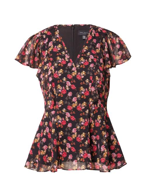 Ted Baker Bluse  gul / lyserød / knaldrød / sort