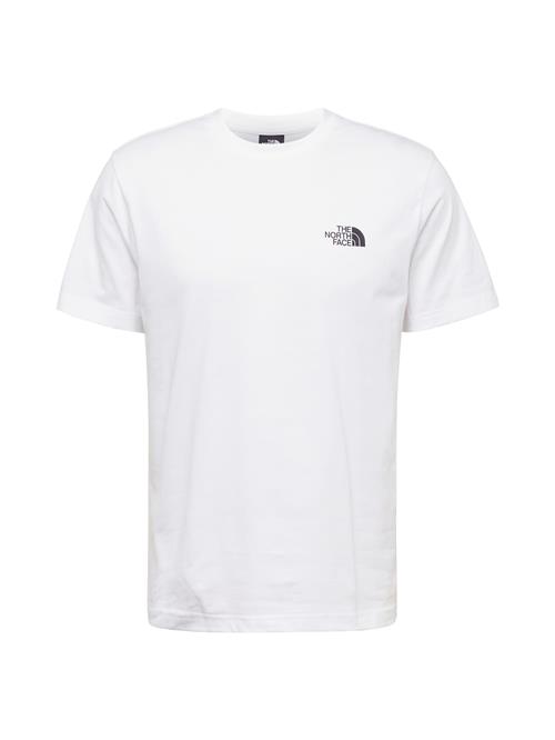 THE NORTH FACE Bluser & t-shirts 'Simple Dome'  mørkegrå / hvid