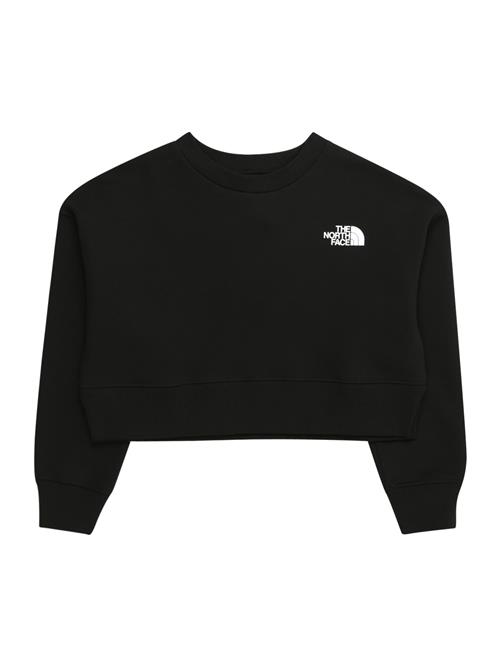 THE NORTH FACE Sportsweatshirt 'NEW CUTLINE'  sort / hvid