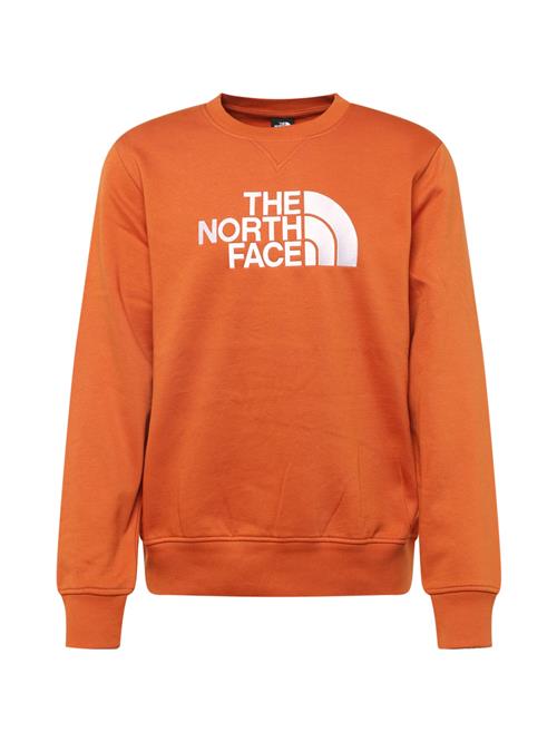 THE NORTH FACE Sweatshirt 'DREW PEAK'  mørkeorange / hvid