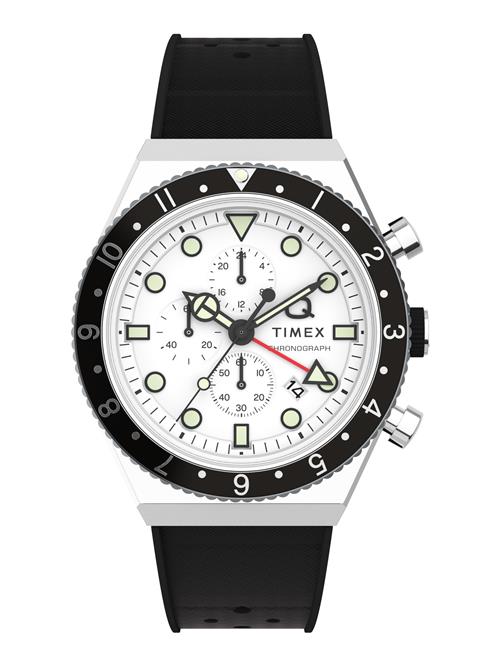 TIMEX Analogt ur  sort / hvid