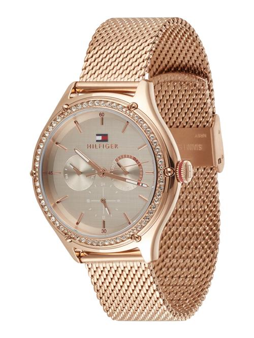 TOMMY HILFIGER Analogt ur  rosa guld