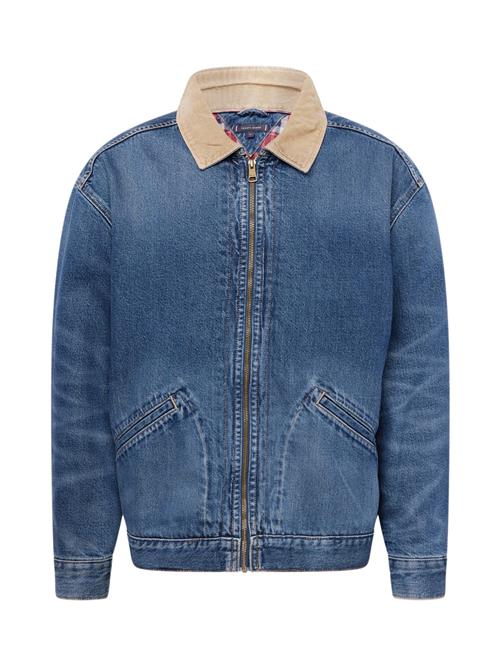 TOMMY HILFIGER Overgangsjakke  camel / blue denim