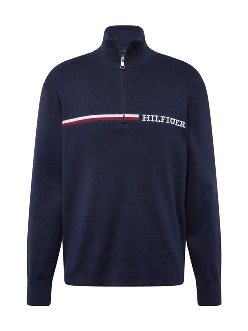 TOMMY HILFIGER Pullover  natblå / rød / hvid