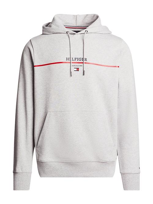 TOMMY HILFIGER Sweatshirt  mørkeblå / grå-meleret / rød