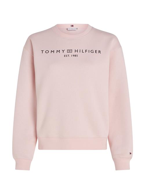 Se TOMMY HILFIGER Sweatshirt  marin / pastelpink ved About You