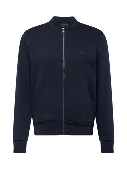 TOMMY HILFIGER Sweatjakke  navy / rød / hvid