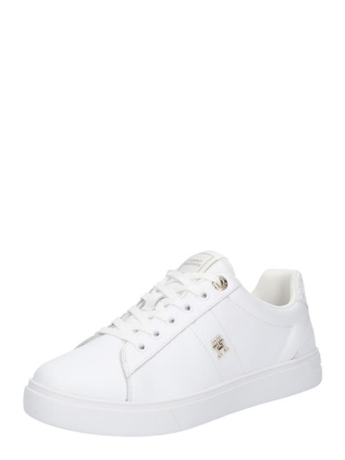 Se TOMMY HILFIGER Sneaker low 'Essential'  guld / hvid ved About You