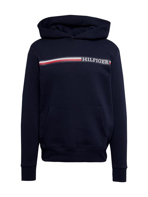 Se TOMMY HILFIGER Sweatshirt  marin / rød / hvid ved About You