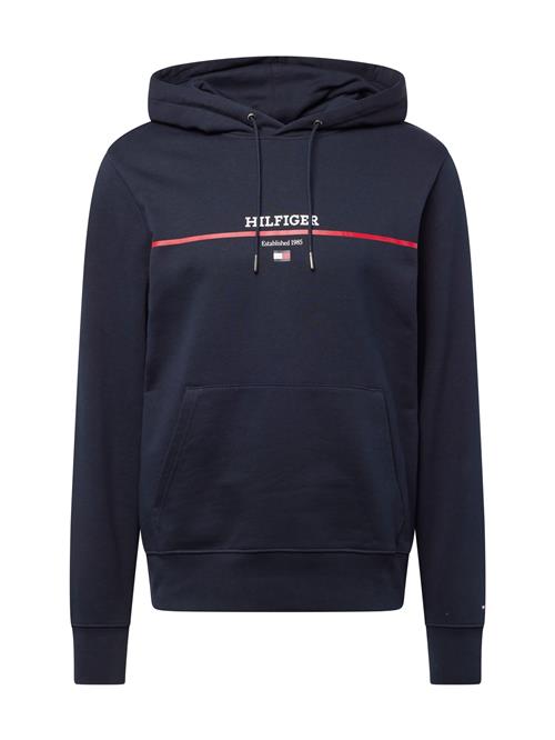 Se TOMMY HILFIGER Sweatshirt  marin / rød / hvid ved About You