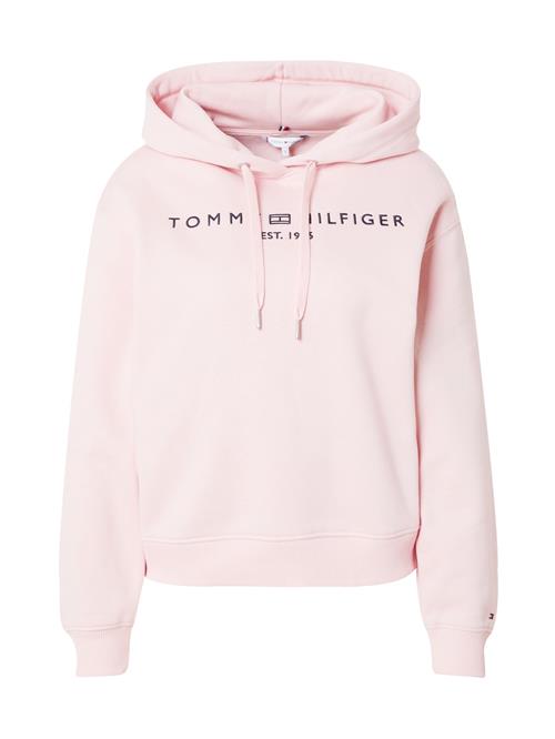 Se TOMMY HILFIGER Sweatshirt  lyserød / sort ved About You