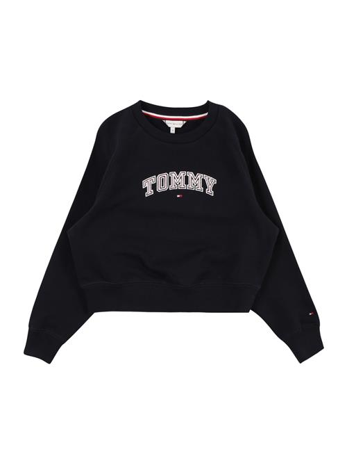 Se TOMMY HILFIGER Sweatshirt  marin / lyserød / hvid ved About You