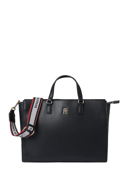 Se TOMMY HILFIGER Håndtaske 'TH FRESH SATCHEL'  natblå ved About You