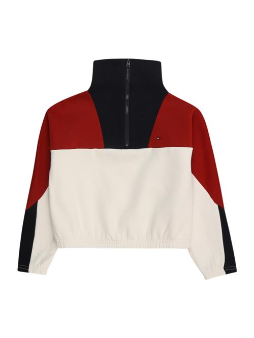 TOMMY HILFIGER Sweatshirt  mørkeblå / carminrød / naturhvid