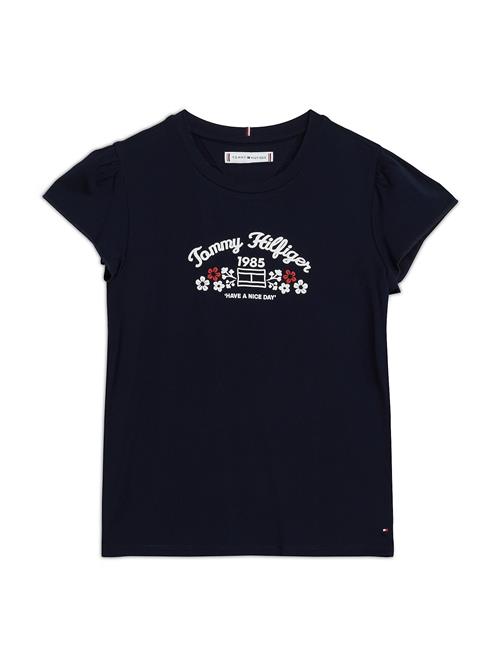 Se TOMMY HILFIGER Bluser & t-shirts  navy / rød / hvid ved About You