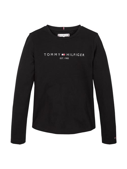 TOMMY HILFIGER Bluser & t-shirts 'Essential'  rød / sort / hvid