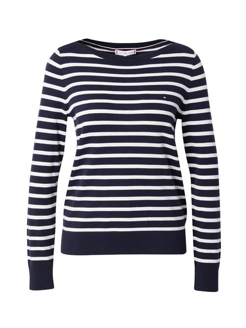 Se TOMMY HILFIGER Pullover  marin / hvid ved About You