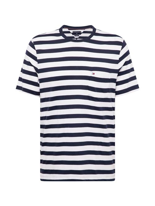 TOMMY HILFIGER Bluser & t-shirts 'ESSENTIAL'  mørkeblå / rød / hvid