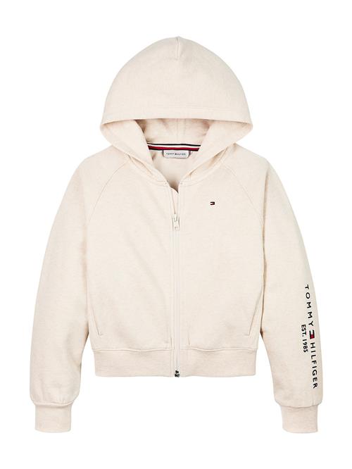 TOMMY HILFIGER Sweatshirt 'ESSENTIAL'  sand / navy