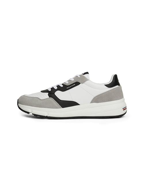 TOMMY HILFIGER Sneaker low 'FASTON'  taupe / sort / hvid