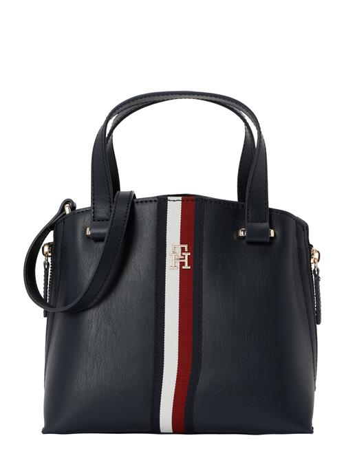 Se TOMMY HILFIGER Håndtaske  navy / rød / hvid ved About You