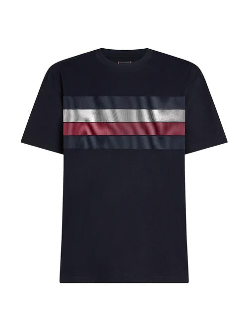 TOMMY HILFIGER Bluser & t-shirts  natblå / lys rød / hvid / offwhite