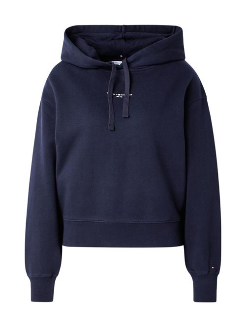 TOMMY HILFIGER Sweatshirt 'Essential'  navy / hvid