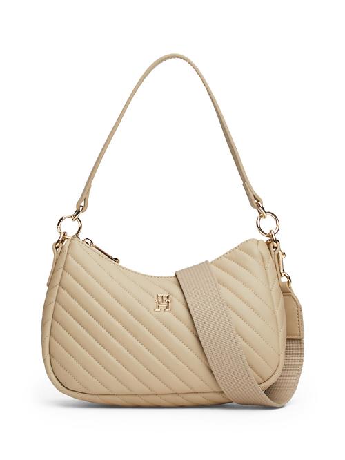 Se TOMMY HILFIGER Skuldertaske  beige / guld ved About You