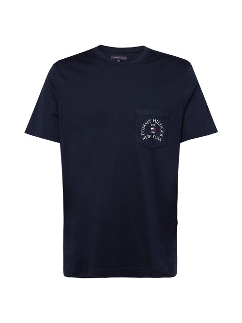 TOMMY HILFIGER Bluser & t-shirts  mørkeblå / hvid