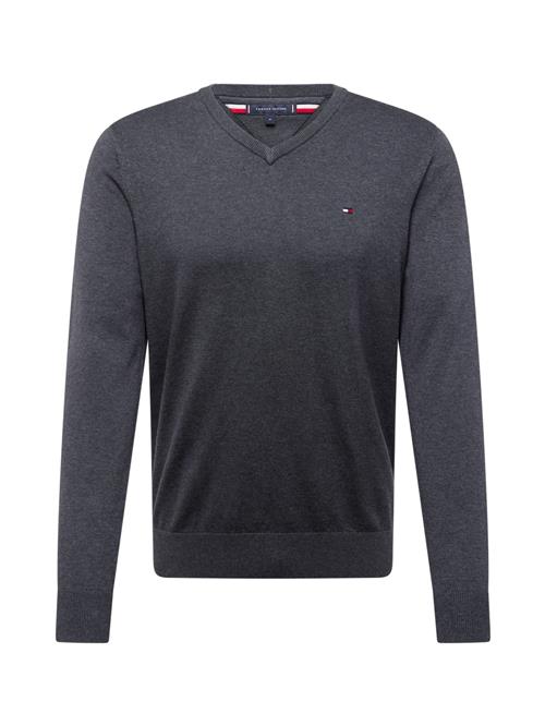 TOMMY HILFIGER Pullover 'ESSENTIAL'  mørkegrå