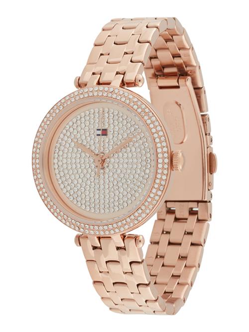 Se TOMMY HILFIGER Analogt ur 'NATALIE'  rosa guld / transparent ved About You